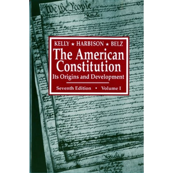 Pre-Owned The American Constitution: Its Origins and Development (Paperback) 0393960560 9780393960563