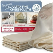 American Cotton Bulk Fine Cheesecloth | Length 78 inch - Height 72 inch | Grade 90 |