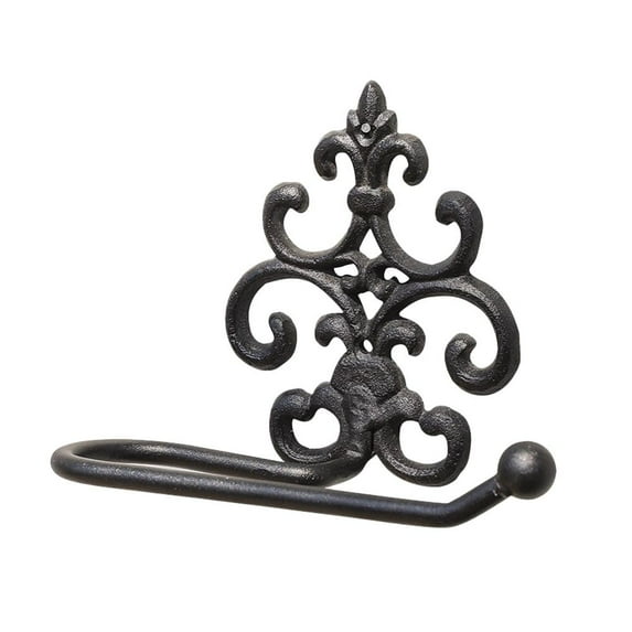 American Country * Cast Iron Retro Towel Rack Hanging New I0