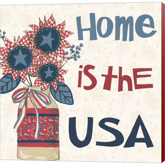 American Country III by Anne Tavoletti, Canvas Wall Art