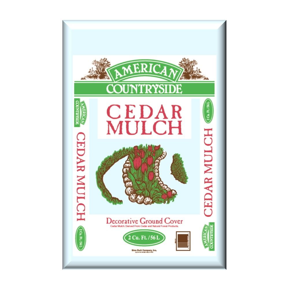 American Countryside Brown Cedar Mulch Blend – 2 Cu. ft. - Walmart.com