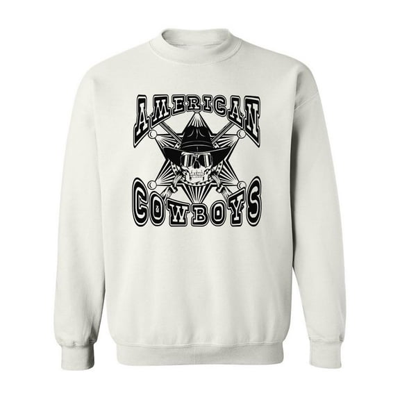 American Cowboys Sweatshirt Men -Image by Shutterstock, Male Small