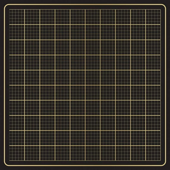 American Craft Diy Shop 4 Collection 12 X 12 Paper Gold Foil On Black