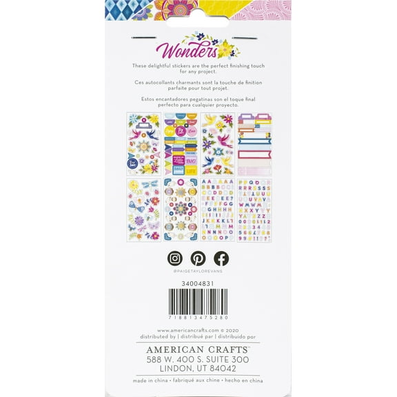 American Crafts 286/Pkg