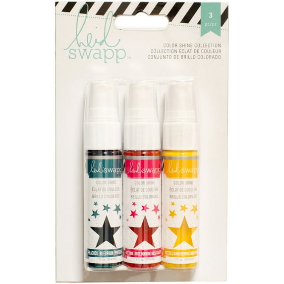 American Crafts Becky Higgs Project Life Heidi Swapp Collection Color She Iridescent Spritz Set