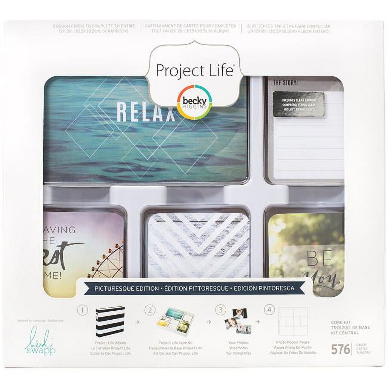 Project Life Core Kit Click American Crafts 312076 Project Life Heidi Swapp Project Life Core Kit ...