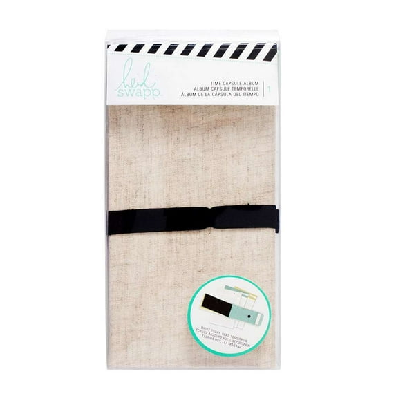American Crafts 319902 Heidi Swapp Memory Planner 31Piece Time Capsule Travel