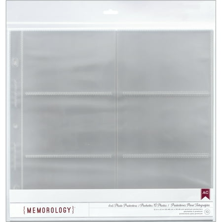 American Crafts 4x6 Photo Protector Sheets 6