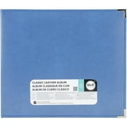 American Crafts 660914 We R Memory Keepers Classic D-Ring Scrapbooking Album, 12" x 12", Country Blue