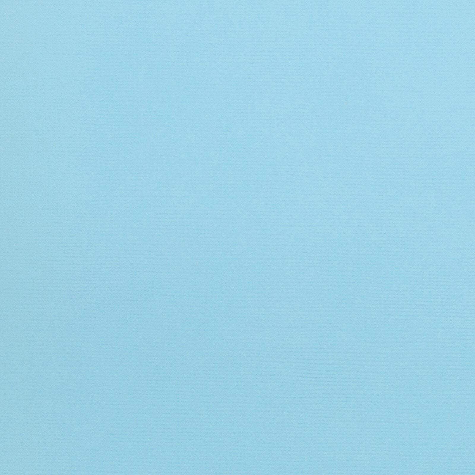 American Crafts 80lb Textured Cardstock 12"X12"-Pacific