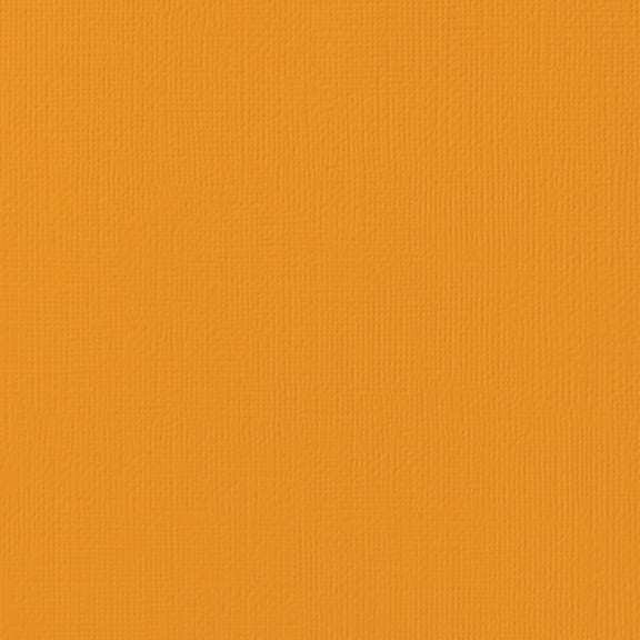 American Crafts 80lb Textured Cardstock 12"X12"-Butterscotch