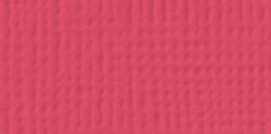 American Crafts Textured Cardstock 12"X12"-Cherry