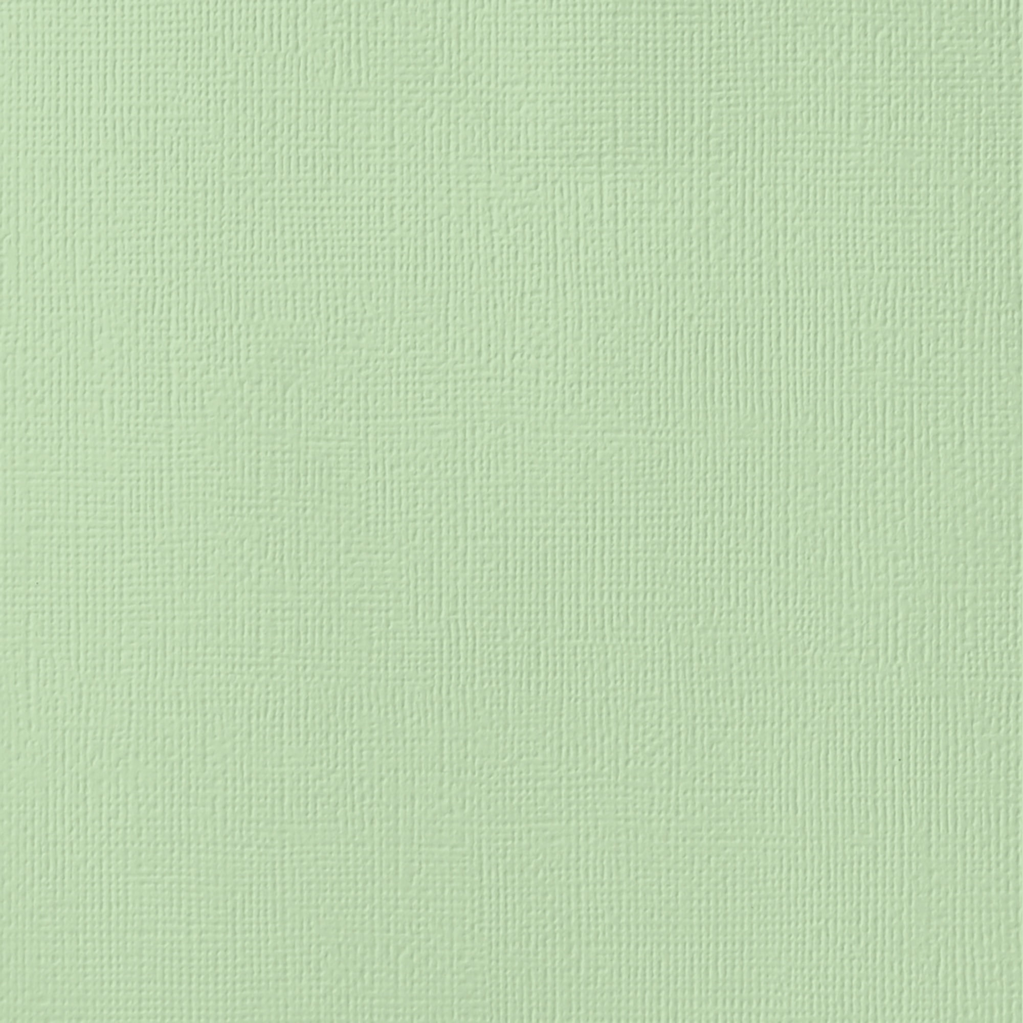 American Crafts 80lb Textured Cardstock 12"X12"-Peapod
