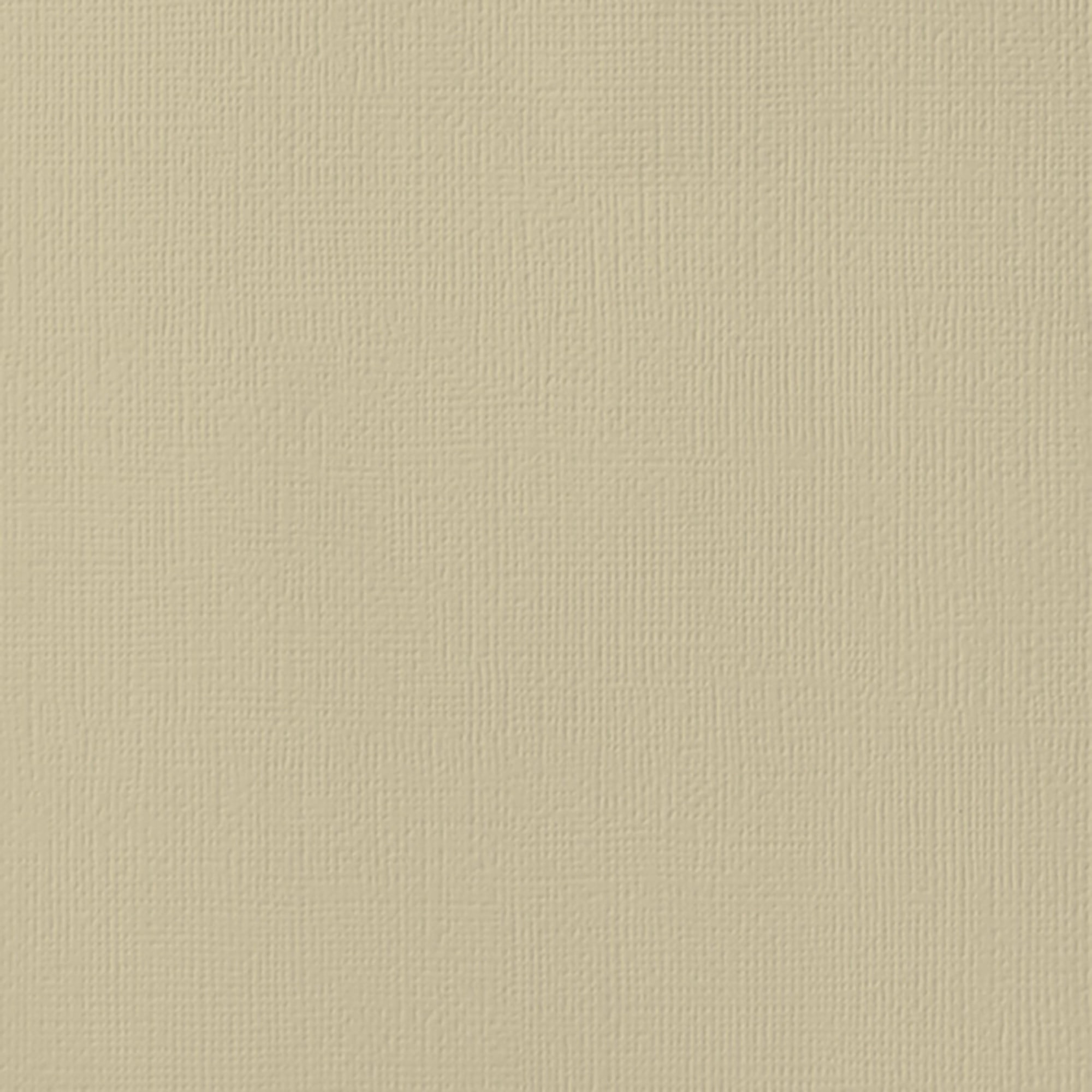 American Crafts 80lb Textured Cardstock 12"X12"-Sand