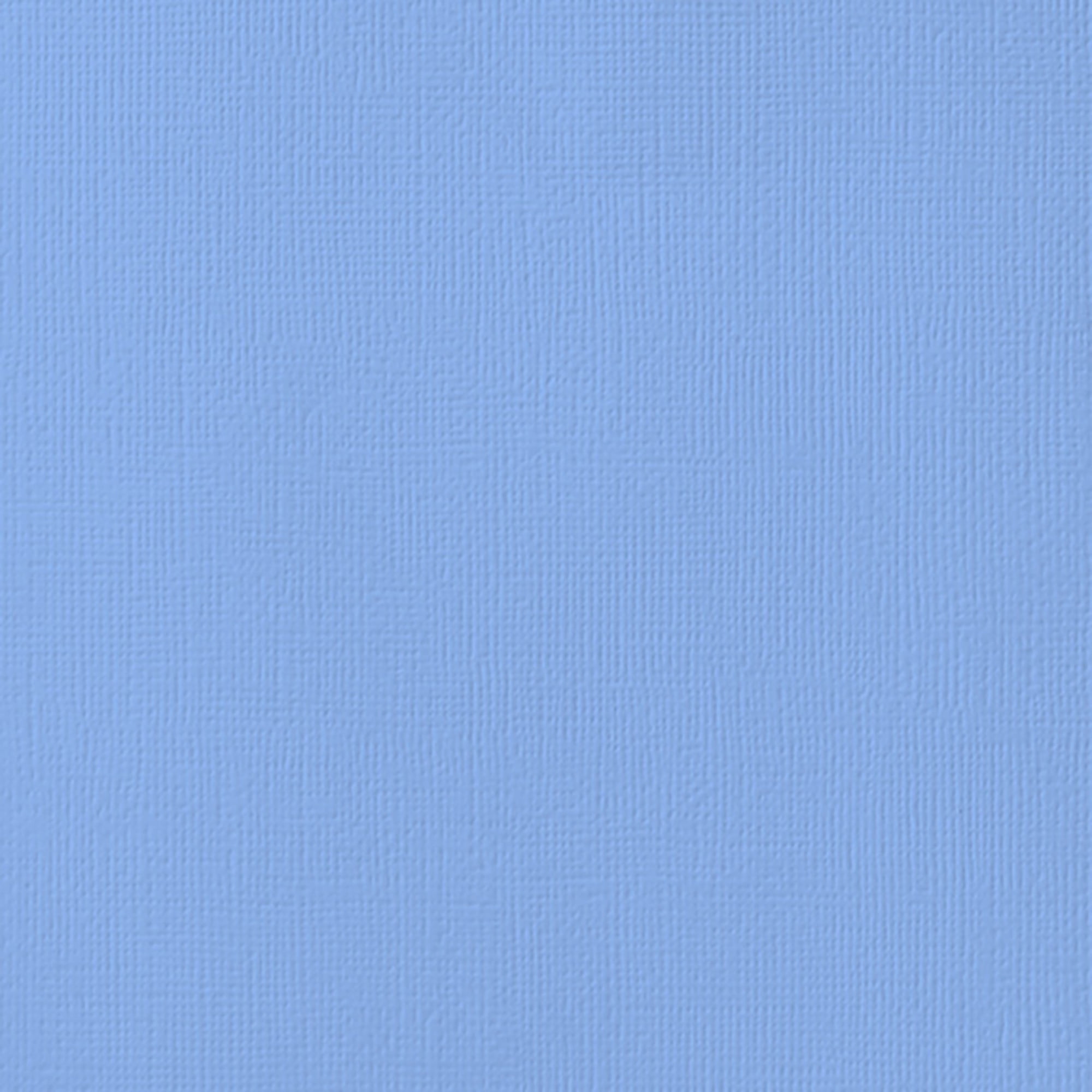 American Crafts 80lb Textured Cardstock 12"X12"-Sky
