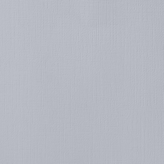 American Crafts 80lb Textured Cardstock 12"X12"-Stone