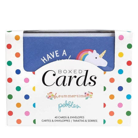American Crafts A2 Cards W/Envelopes (4.375"X5.75") 40/Box-Oh Summertime
