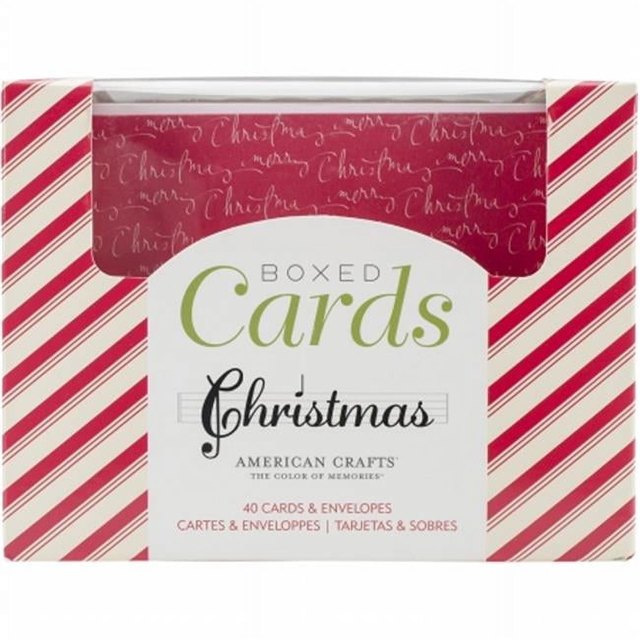 American Crafts Karten & Umschläge Set – 40 Stück A2 (10,8 X 14 Cm), Shimelle Design