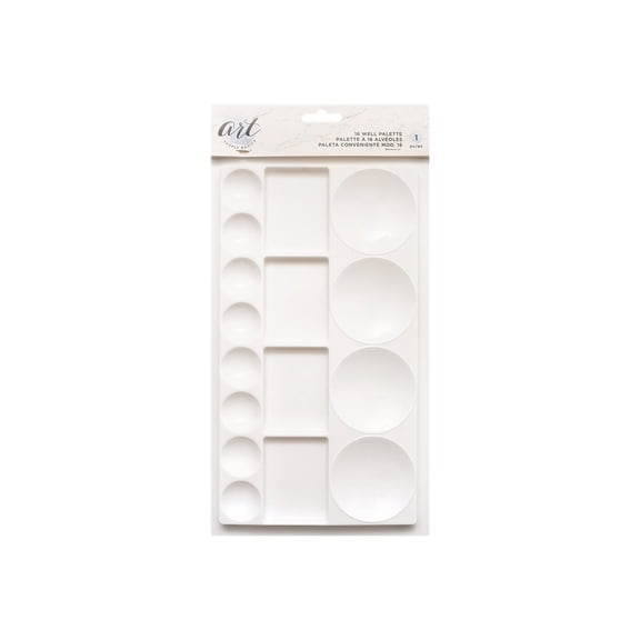 American Crafts Art Supply Basics Medium - Palette - 16-well