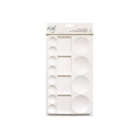 American Crafts Art Supply Basics Medium - Palette - 16-well