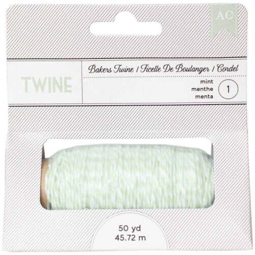 American Crafts Bakers Twine Spool 50 Yard Mint