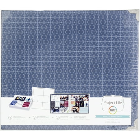 American Crafts Becky Higgins Project Life Sharp Edition Collection Album 12 x 12 D-Ring