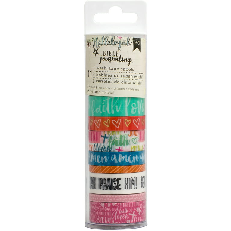 Calendar Dates Washi Tape, Journaling Washi Tapes, Bible Journaling Tape,  Angled Date Washi for Use Any Month BBB Supplies R-AL030-30 