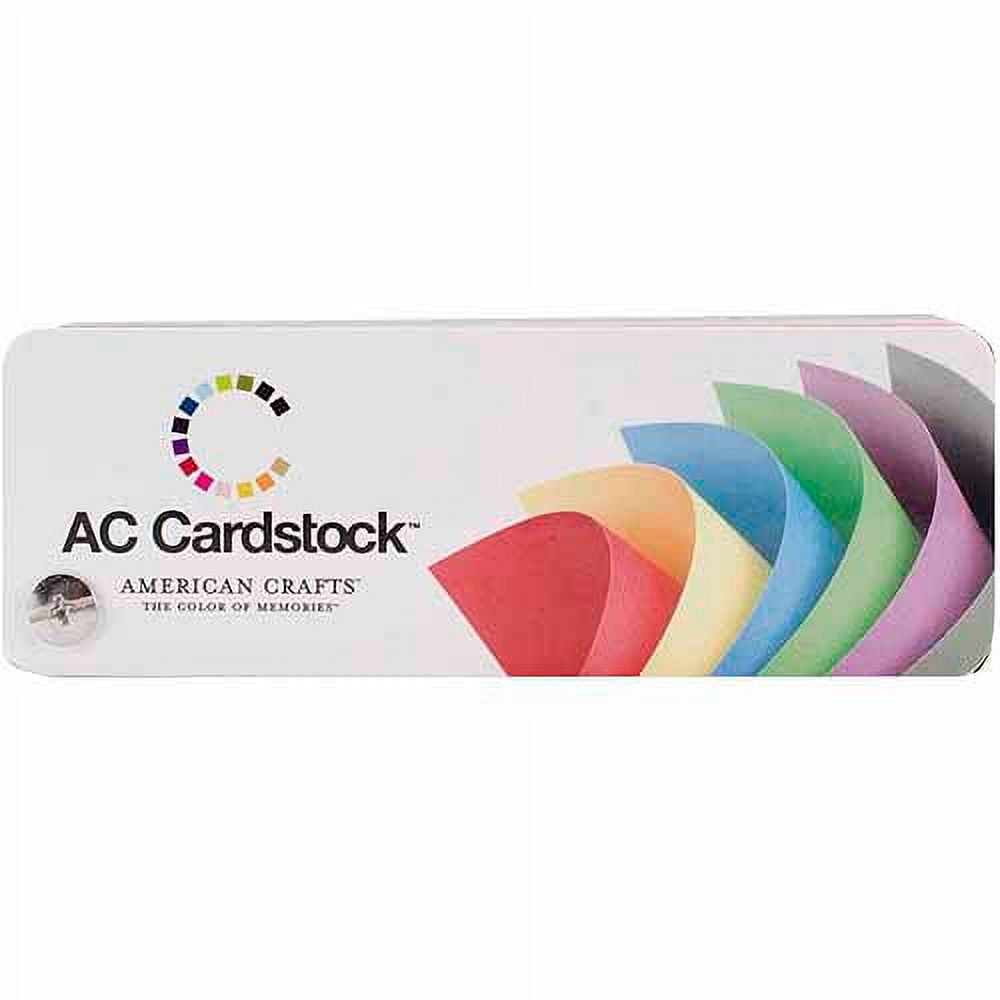 American Crafts Cardstock Swatch Book