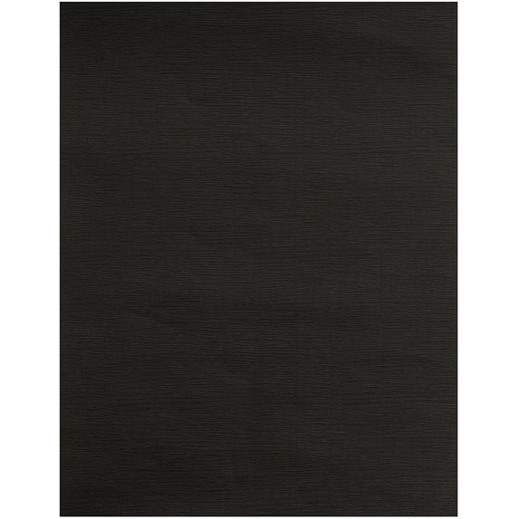 American Crafts Embossed Specialty Paper 8.5"X11"-Charcoal