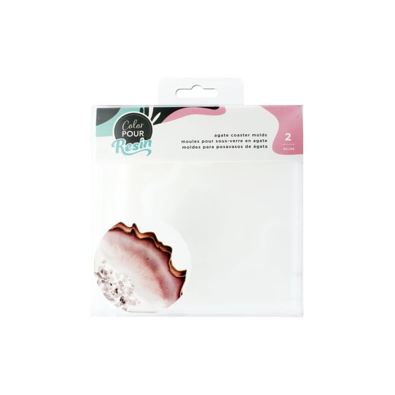 AMC Color Pour Resin Silicone Mold Agate Coastr2pc