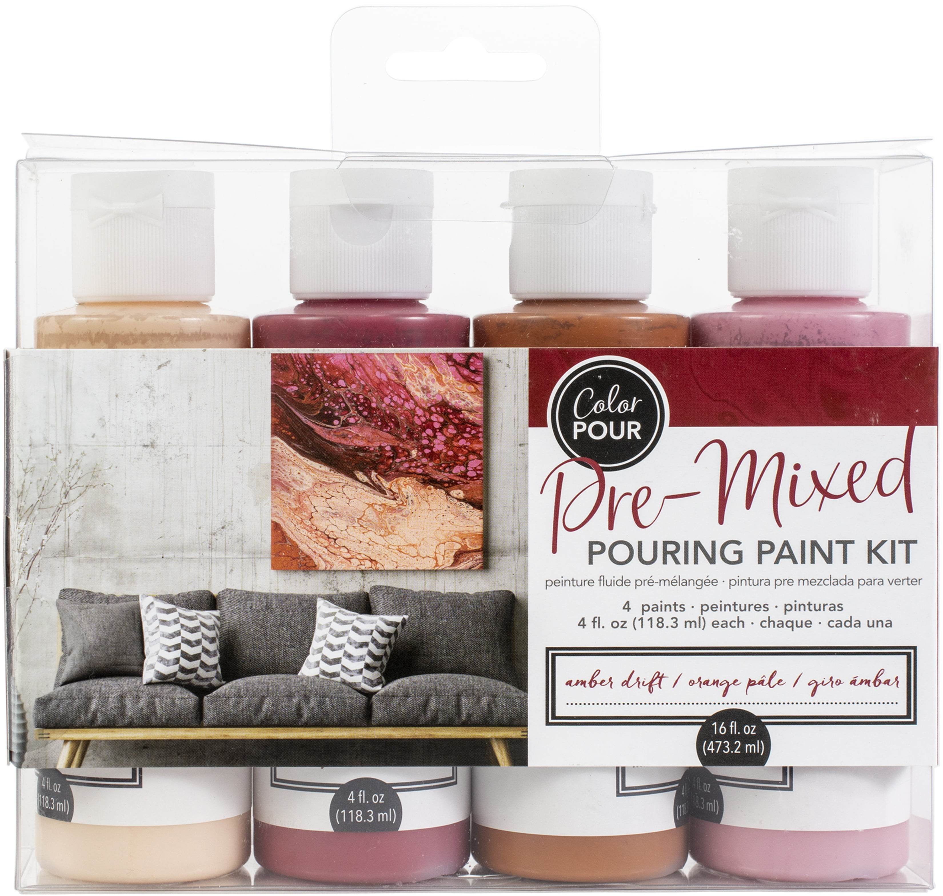 Paint Pour Deluxe Art Kit