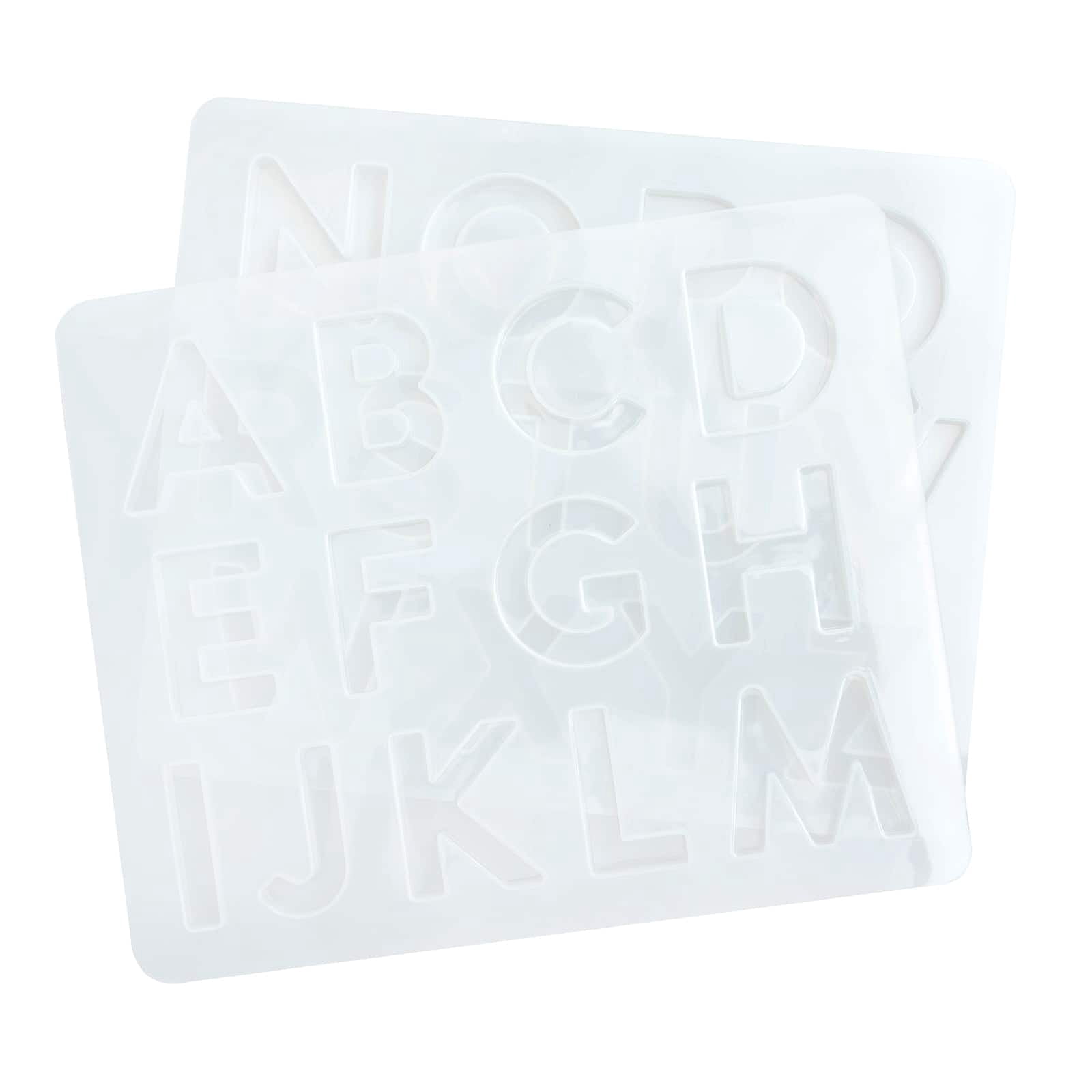 Craft Smart Resin Alphabet Mold