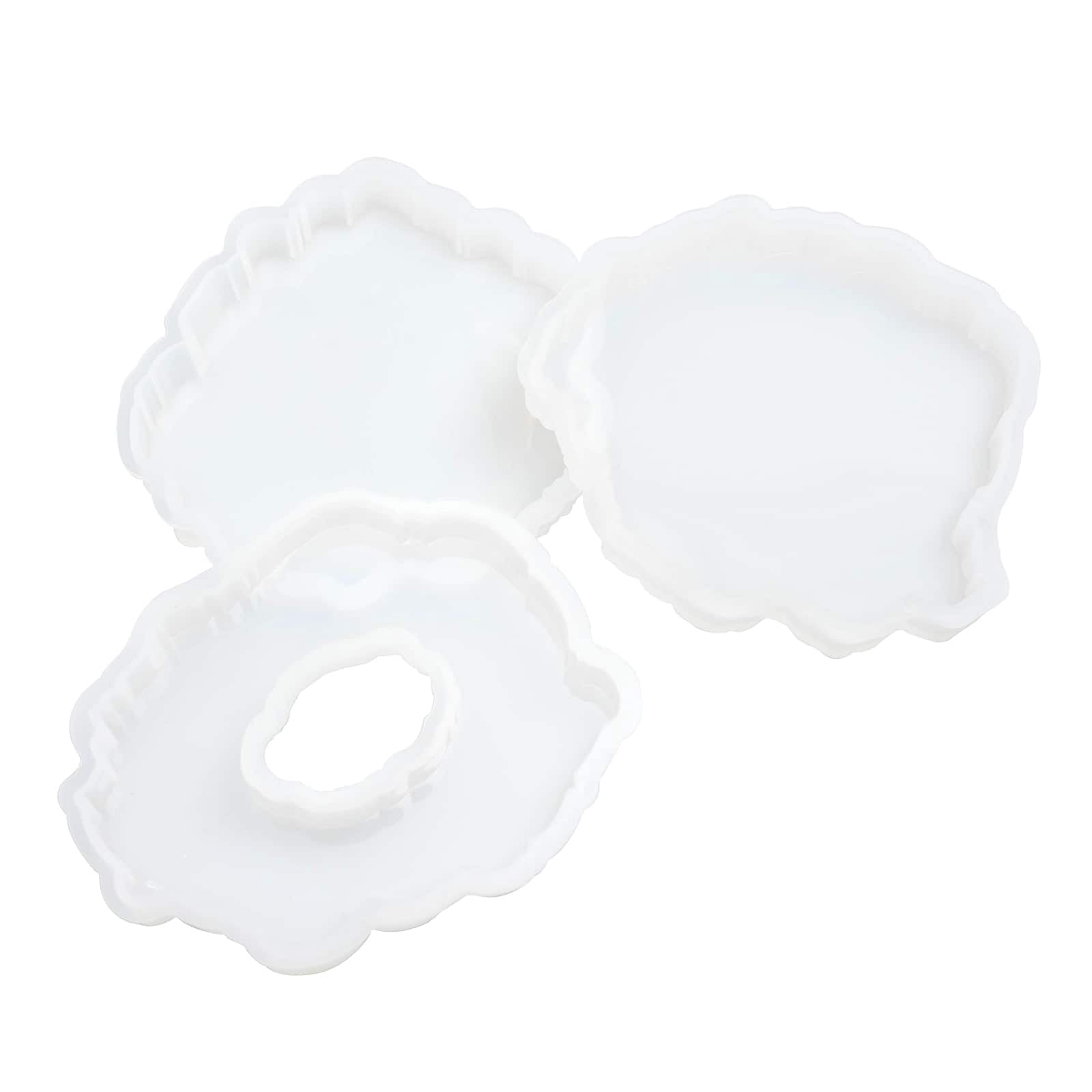 Craft Smart Resin Geode Coaster Mold Set