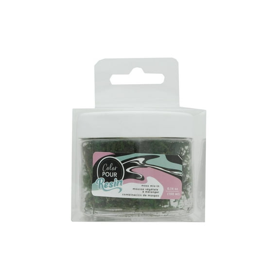 American Crafts Color Pour Resin Mix Ins .14oz-Moss