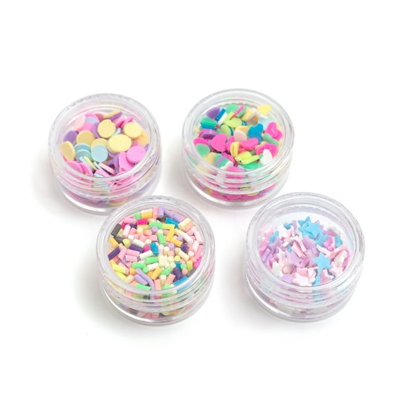 American Crafts Color Pour Resin Mix-Ins-Mini Confetti - Pastel 4/Pkg