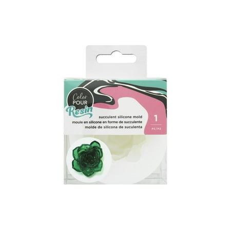 American Crafts Color Pour Resin Silicone Mold Succulent