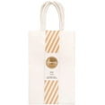 thumbnail image 1 of American Crafts Fancy That Small Gift Bags 5.25"x8.25" 6/pkg-White, 1 of 2