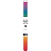 American Crafts HSFOIL-14495 Rainbow - Minc Reactive Foil, 12 in.