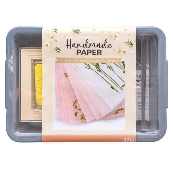 American Crafts Handmade Paper Starter Kit-11 Pieces