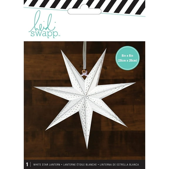 American Crafts Heidi Swapp Paper Lanterns Small 7 Pot White