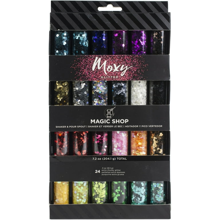 American Crafts - Moxy Glitter Pack - Chunky - Magic Shop