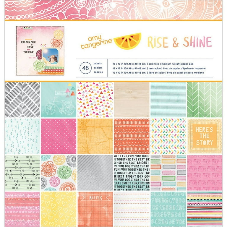 American Crafts Paper Pad, 12