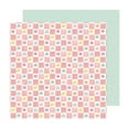 thumbnail image 1 of American Crafts Patterned Double-Sided Cardstock 12"X12"-Playful Peonies, Rainbow Avenue, 1 of 1