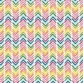 thumbnail image 1 of American Crafts Patterned Single-Sided Cardstock 12"X12"-Rainbow Chevron, 1 of 1