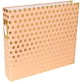 thumbnail image 1 of American Crafts Project Life Blush Dot 12 x 12 Designer Scrapbook Album, 1 of 1