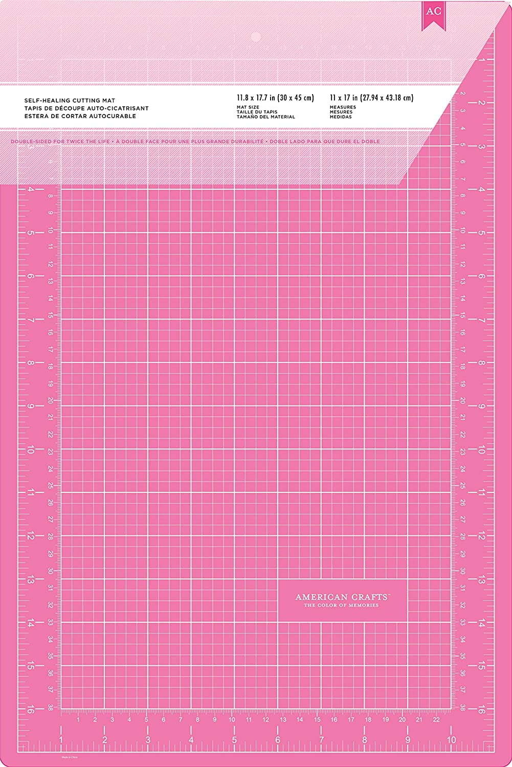 American Crafts SelfHealing Cutting Mat, Quilting Cutting Mats Art