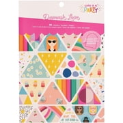 American Crafts Single-Sided Paper Pad 6"X8" 36/Pkg-Damask Love Lifes A Party