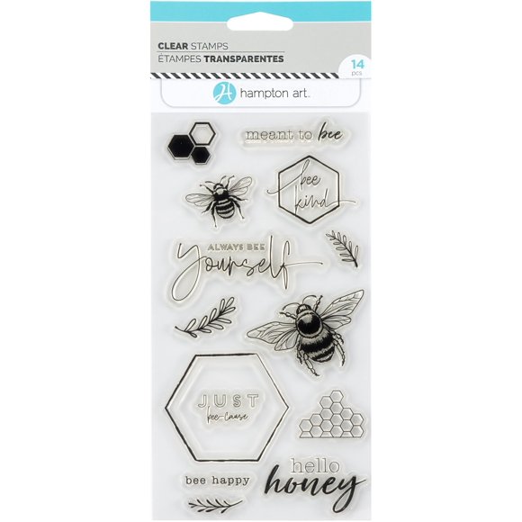 American Crafts Stickers-Hello Honey