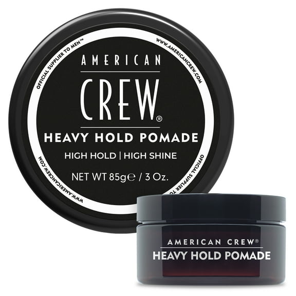 American Crew Men's Hair Pomade, Like Styling Gel with Heavy Hold & High Shine, 3 oz
