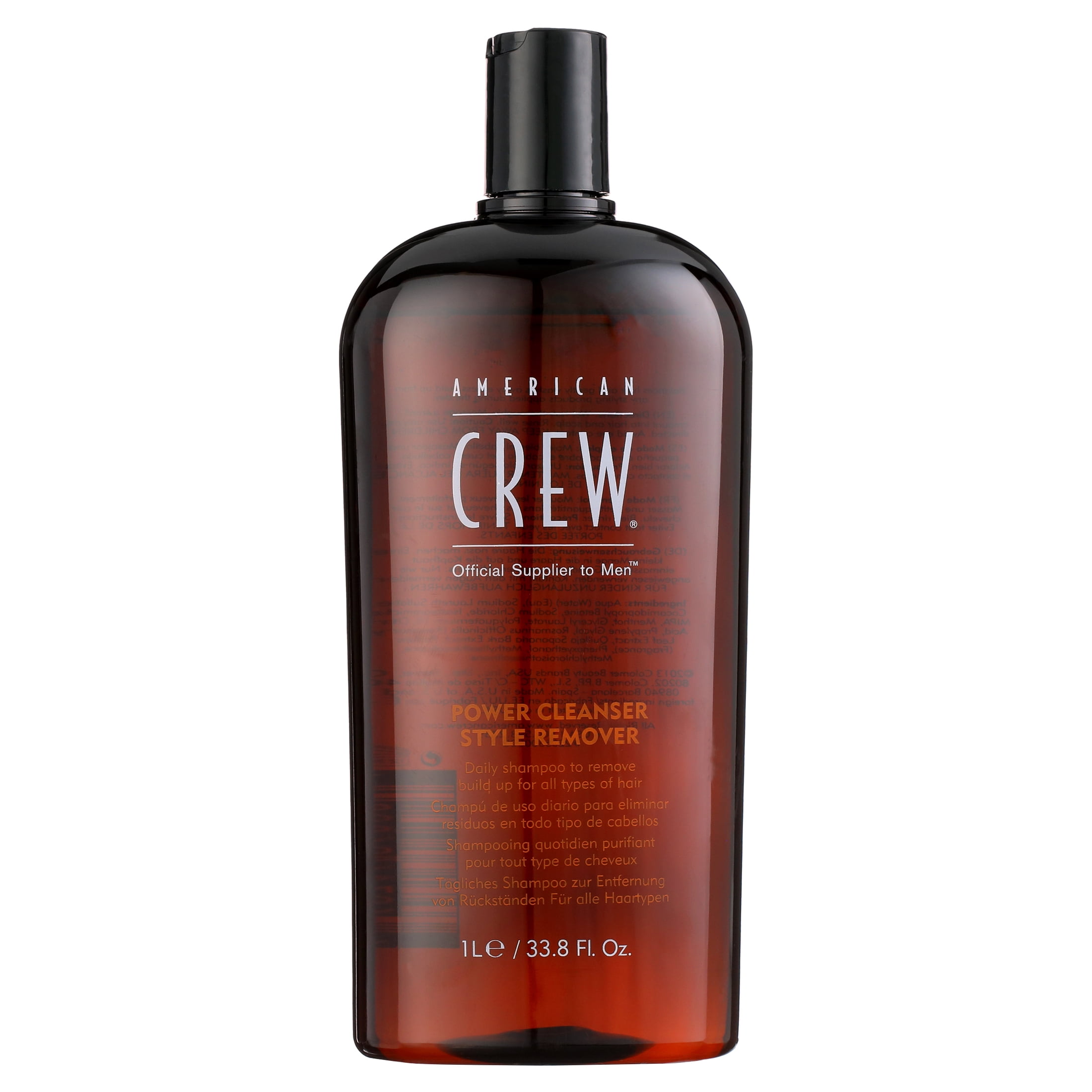 American Crew Power Style Remover 33.8 Oz, Daily Shampoo To Build Up For Hair Types - Walmart.com